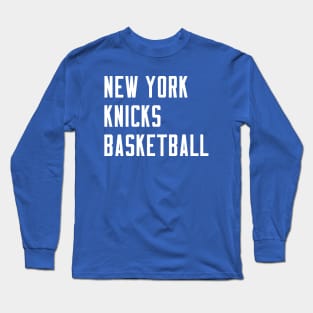 Knicks Basketball Long Sleeve T-Shirt